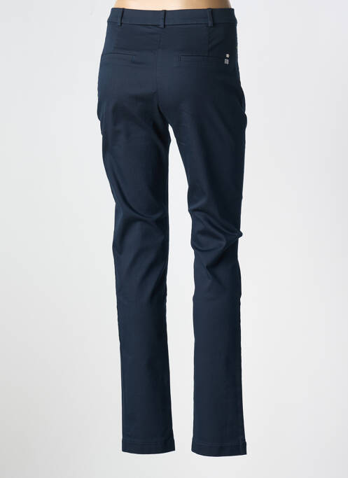 Pantalon slim bleu CHRISTINE LAURE pour femme