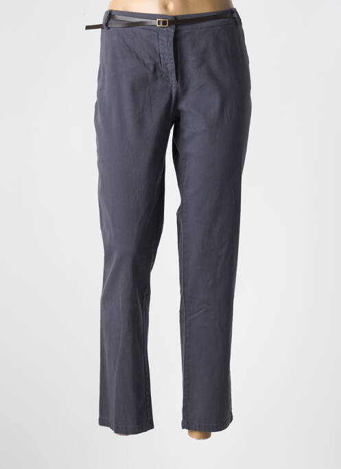 Pantalon slim gris LA FEE MARABOUTEE pour femme