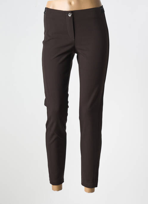 Pantalon slim marron GERRY WEBER pour femme