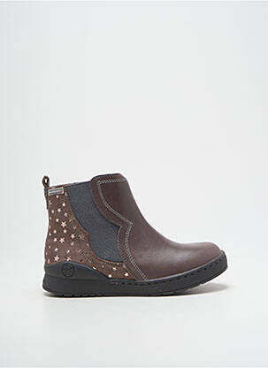 Bottines/boots semelle amovible bout rond gris BIOMECANICS fille