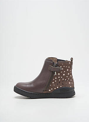 Bottines/boots semelle amovible bout rond gris BIOMECANICS fille
