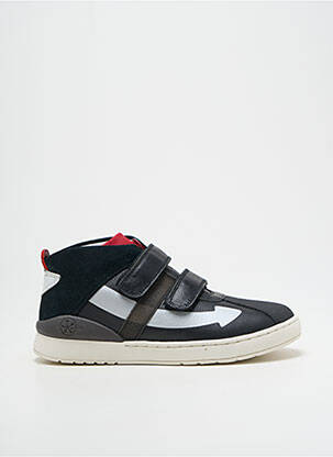 Baskets nubuck bout rond noir BIOMECANICS garçon