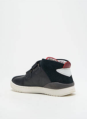Baskets nubuck bout rond noir BIOMECANICS garçon