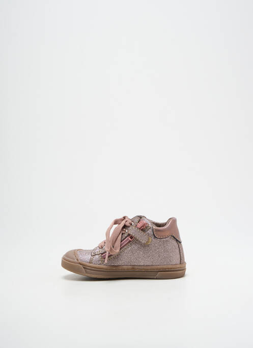 Baskets marron POLDINO pour fille