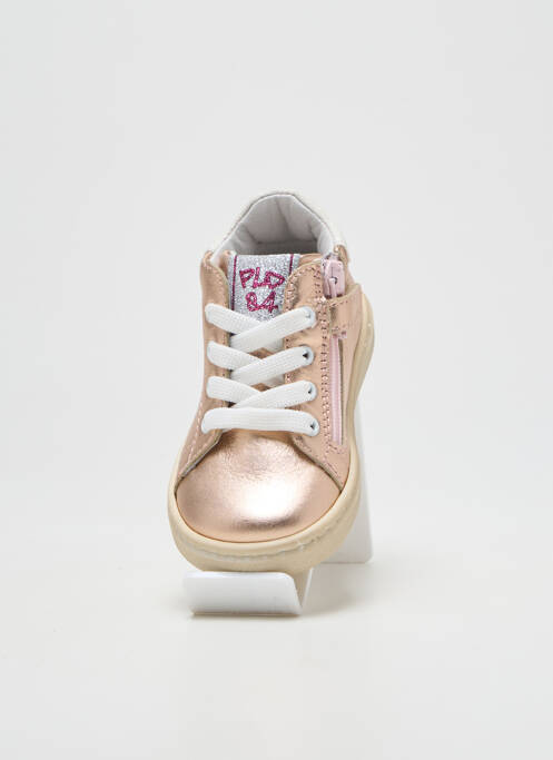 Baskets rose POLDINO pour fille