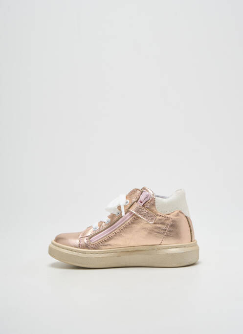 Baskets rose POLDINO pour fille