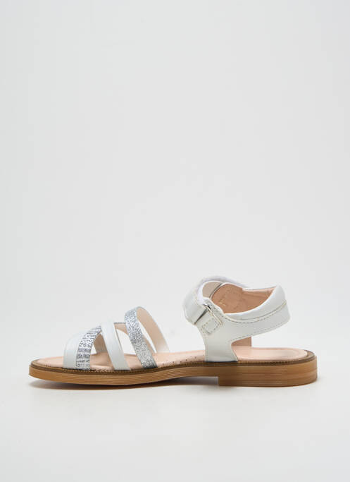 Sandales/Nu pieds argent POLDINO pour fille