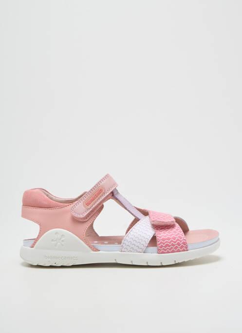 Sandales/Nu pieds rose BIOMECANICS pour fille