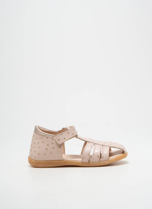 Sandales/Nu pieds rose POLDINO pour fille