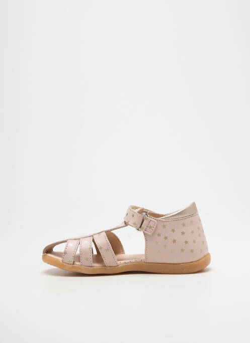 Sandales/Nu pieds rose POLDINO pour fille
