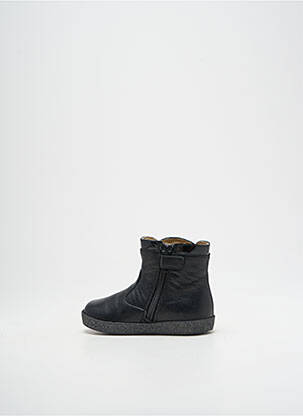 Bottines/boots voute plantaire bout rond noir FALCOTTO fille