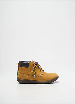 Bottines/boots voute plantaire bout rond jaune FALCOTTO garcon