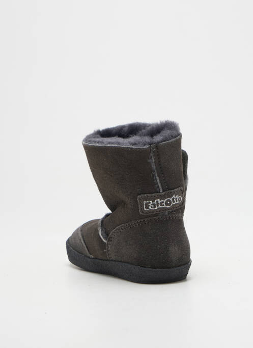 Bottes gris FALCOTTO pour garçon