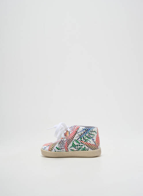 Bottillons blanc FALCOTTO pour enfant