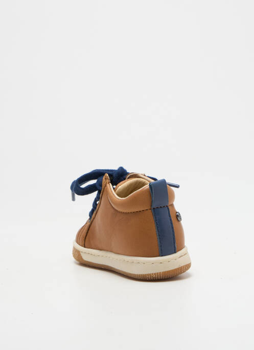 Bottillons marron FALCOTTO pour garçon