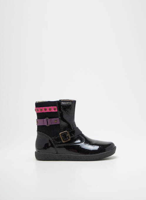 Bottines/Boots noir FALCOTTO pour fille