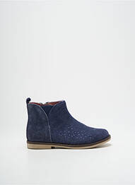 Bottines/boots tissage tissage pailleté chiquet bleu KICKERS fille