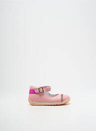 Ballerines tissage tissage pailleté bout rond rose FALCOTTO fille