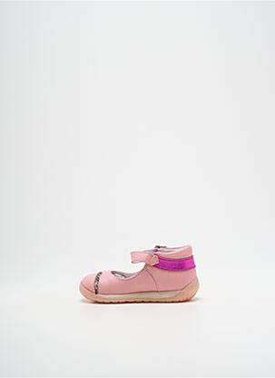 Ballerines tissage tissage pailleté bout rond rose FALCOTTO fille