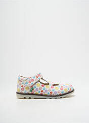 Ballerines blanc KICKERS pour fille seconde vue