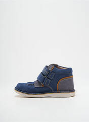 Bottillons bleu KICKERS pour garçon seconde vue