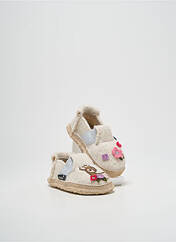 Chaussons/Pantoufles beige NANGA pour fille seconde vue