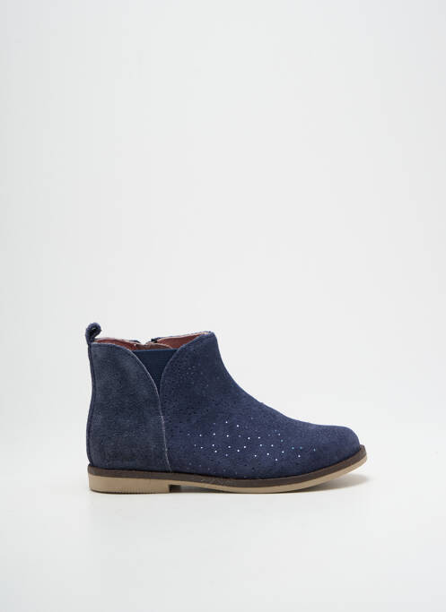 Bottines/Boots bleu KICKERS pour fille