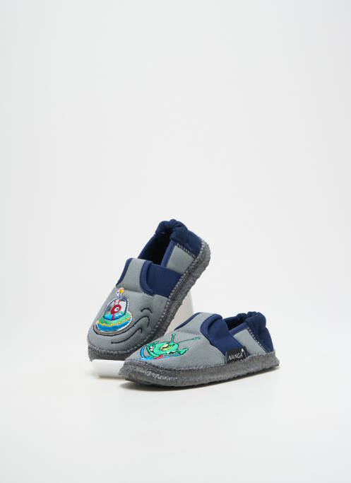 Chaussons/Pantoufles bleu NANGA pour garçon