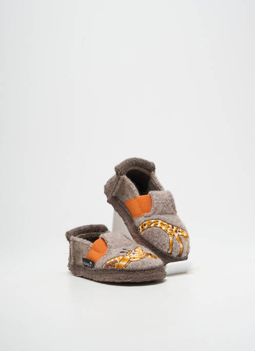 Chaussons/Pantoufles marron NANGA pour garçon