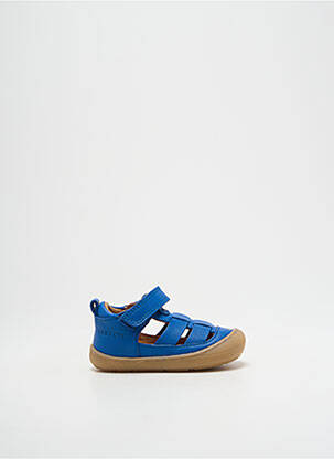 Sandales/nu pieds bout rond bout rond bleu TELYOH garcon