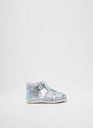 Sandales/nu pieds bout rond bout rond argent BELLAMY fille