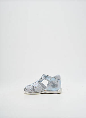 Sandales/nu pieds bout rond bout rond argent BELLAMY fille