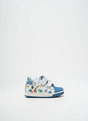 Baskets voute plantaire bout rond bleu FALCOTTO garcon