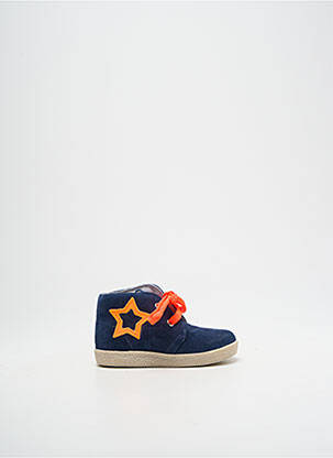 Bottines/boots voute plantaire bout rond bleu FALCOTTO garcon