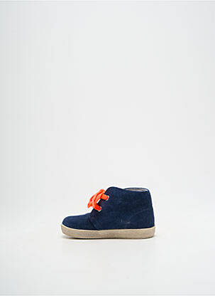 Bottines/boots voute plantaire bout rond bleu FALCOTTO garçon