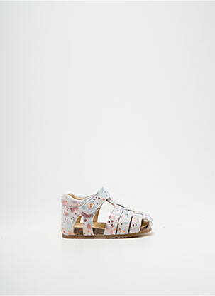 Sandales/nu pieds bout rond bout rond blanc FALCOTTO fille