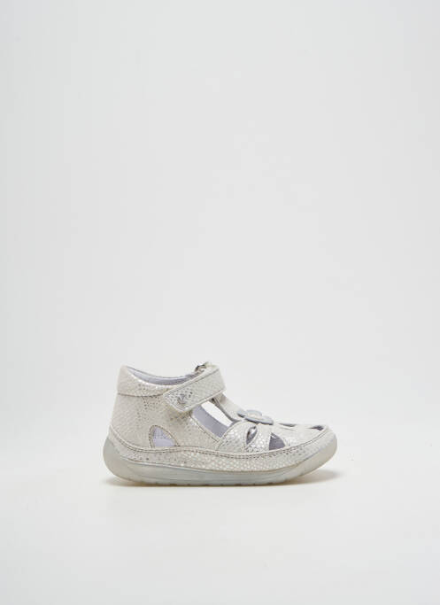 Bottillons argent FALCOTTO pour fille