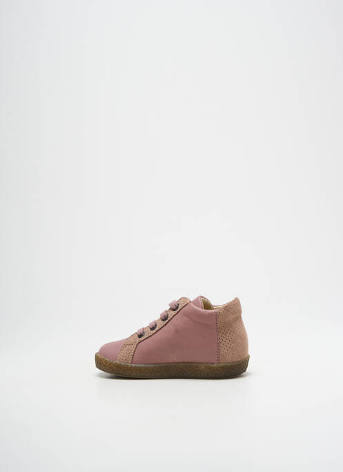 Bottillons rose FALCOTTO pour fille