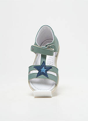 Sandales/nu pieds voute plantaire chiquet vert FALCOTTO fille