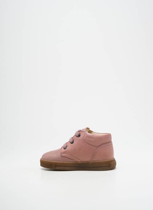 Bottillons rose FALCOTTO pour fille