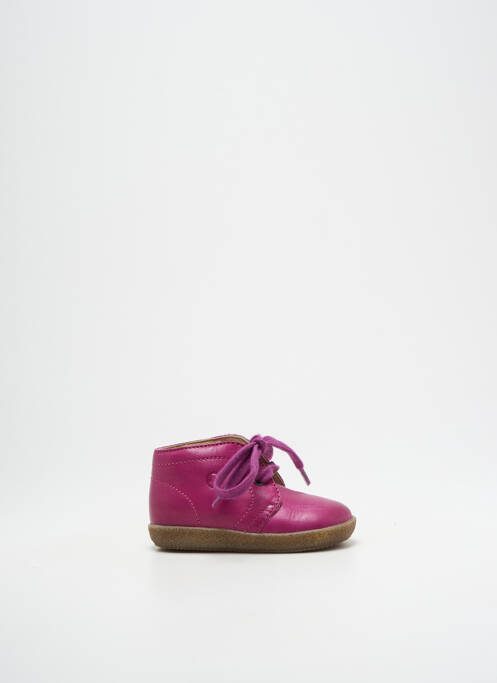 Bottillons violet FALCOTTO pour fille