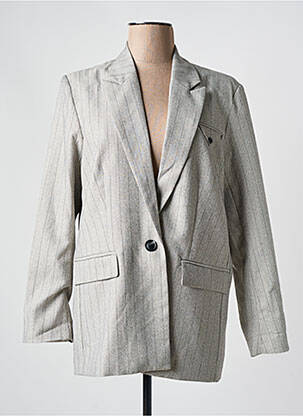 Blazer manches longues gris KAFFE femme