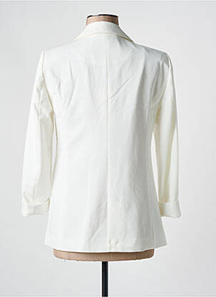 Blazer coupe cintrée blanc KAFFE femme