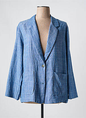 Blazer manches longues bleu EMA BLUE'S femme