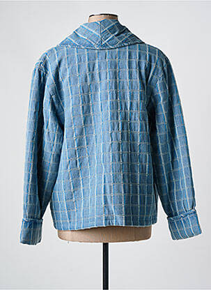 Blazer col châle bleu ADORE femme