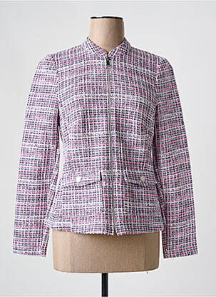 Veste chic poches rose FRANK WALDER femme