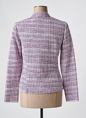 Veste chic poches rose FRANK WALDER femme