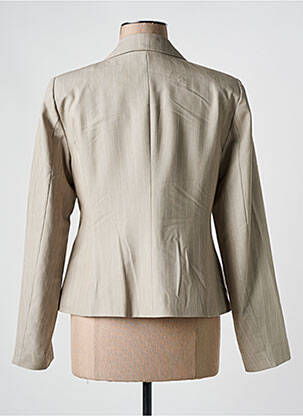 Blazer coupe cintrée beige KAFFE femme