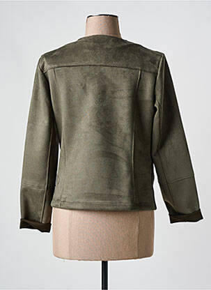 Veste casual coupe cintrée vert JULIE GUERLANDE femme