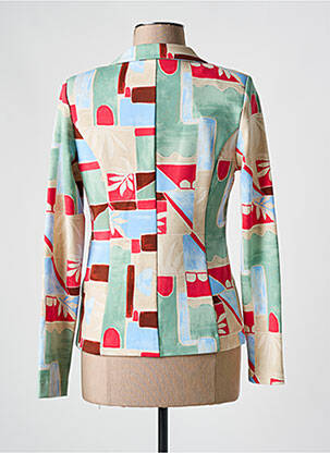 Blazer coupe cintrée vert ICHI femme